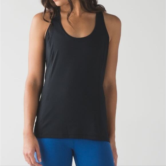 Lululemon Black Sculpt It Singlet Tank 2 - Picture 1 of 11